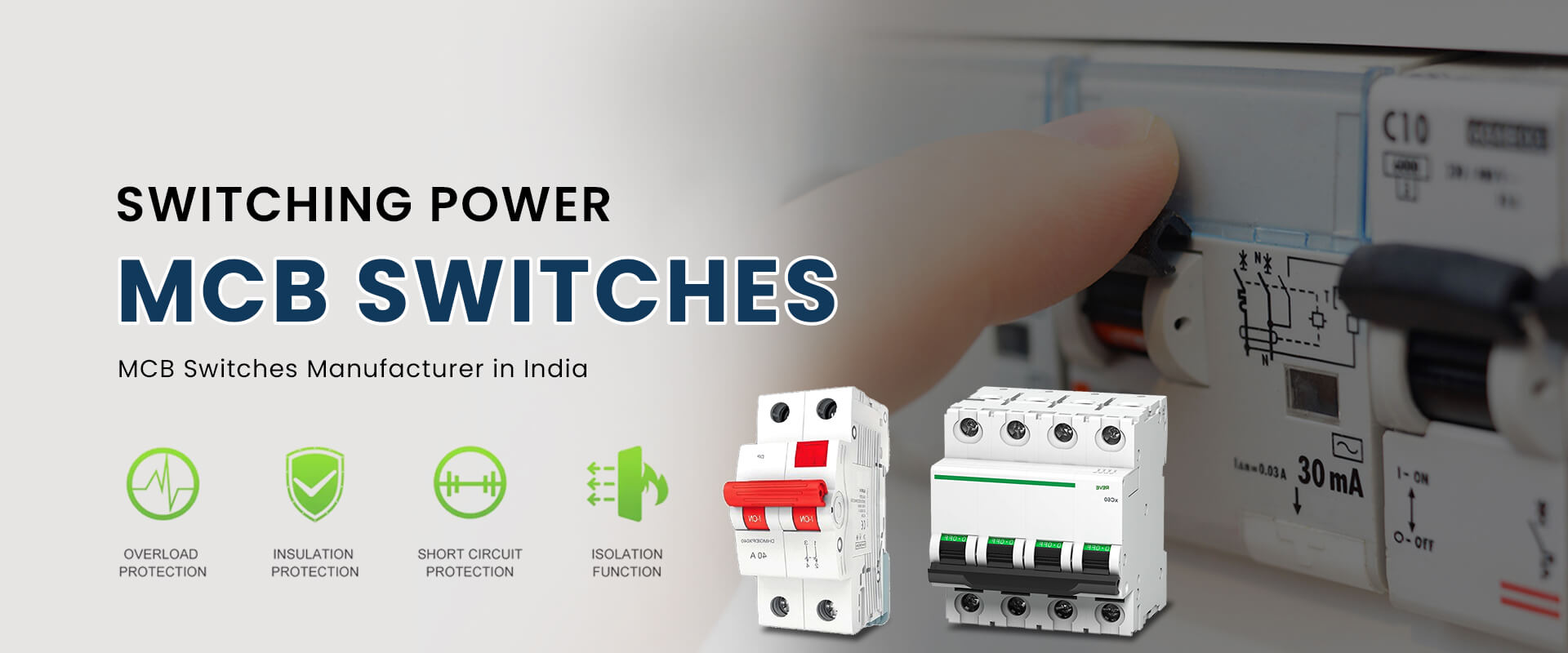 MCB Switches Manufacturer
